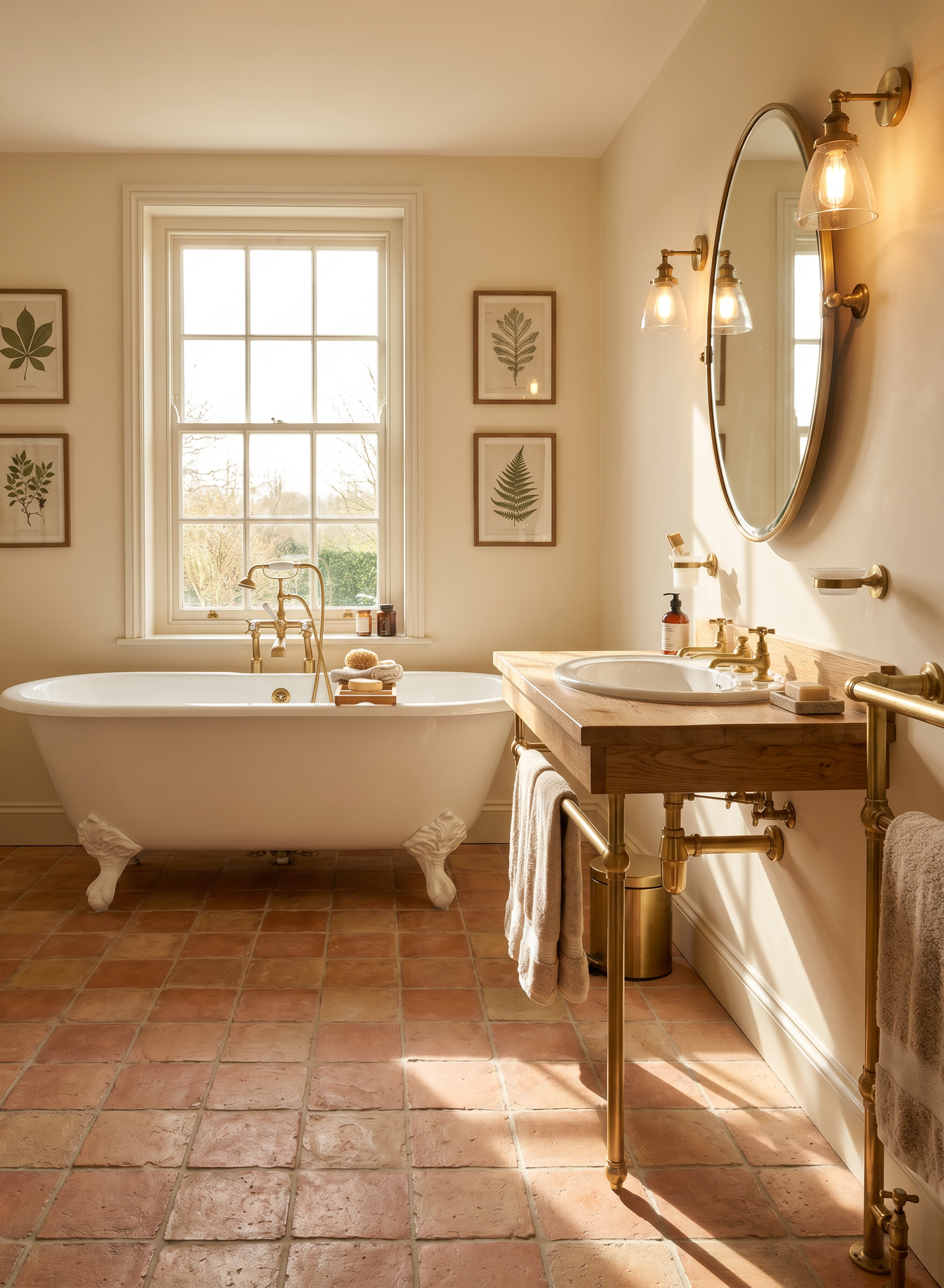 Claybourne Handmade Square Terracotta