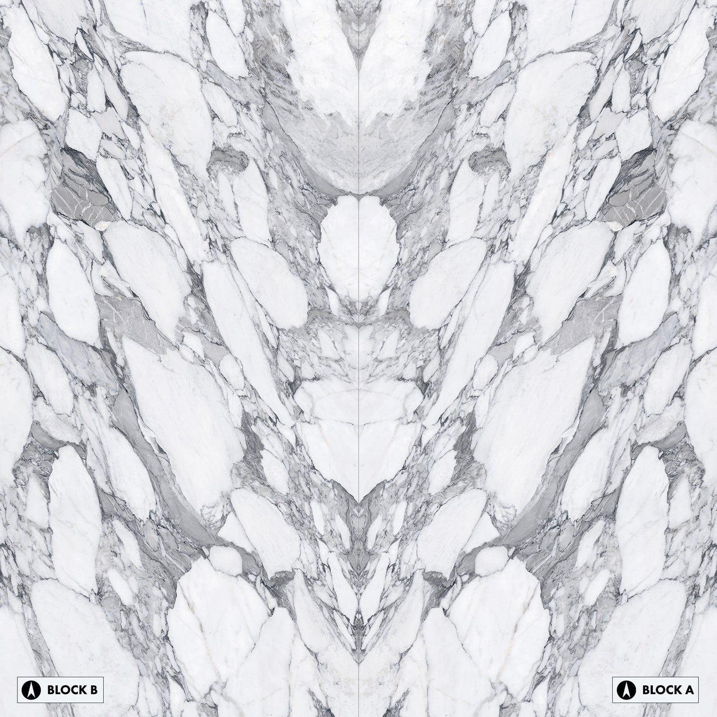 Marmi Arabescato Corchia Bookmatched (Full Lappato)