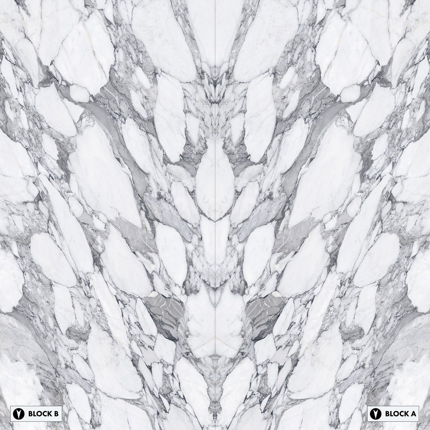 Marmi Arabescato Corchia Bookmatched (Full Lappato)