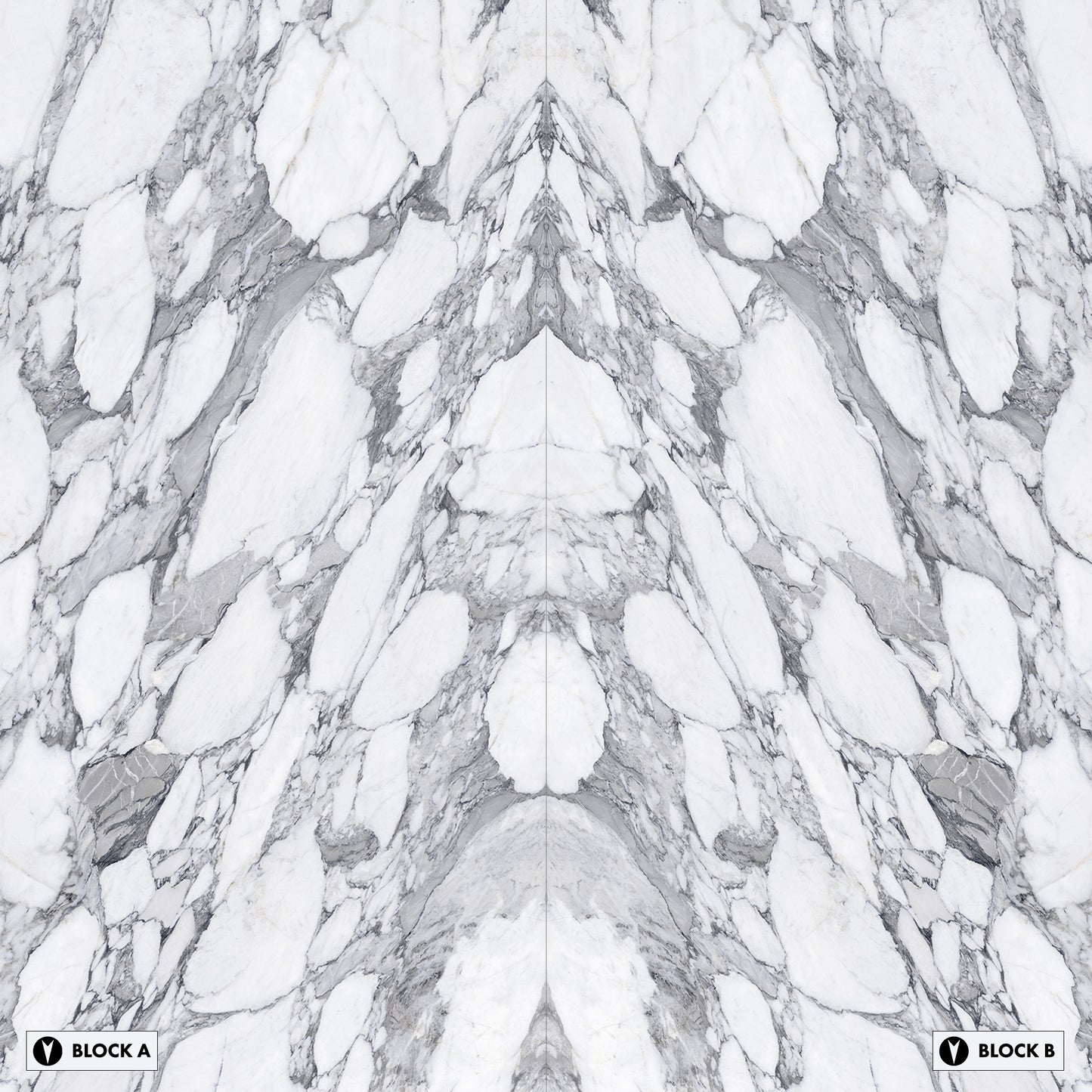Marmi Arabescato Corchia Bookmatched (Full Lappato)