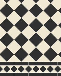 Cotswolds Daylesford Black & White Mosaic