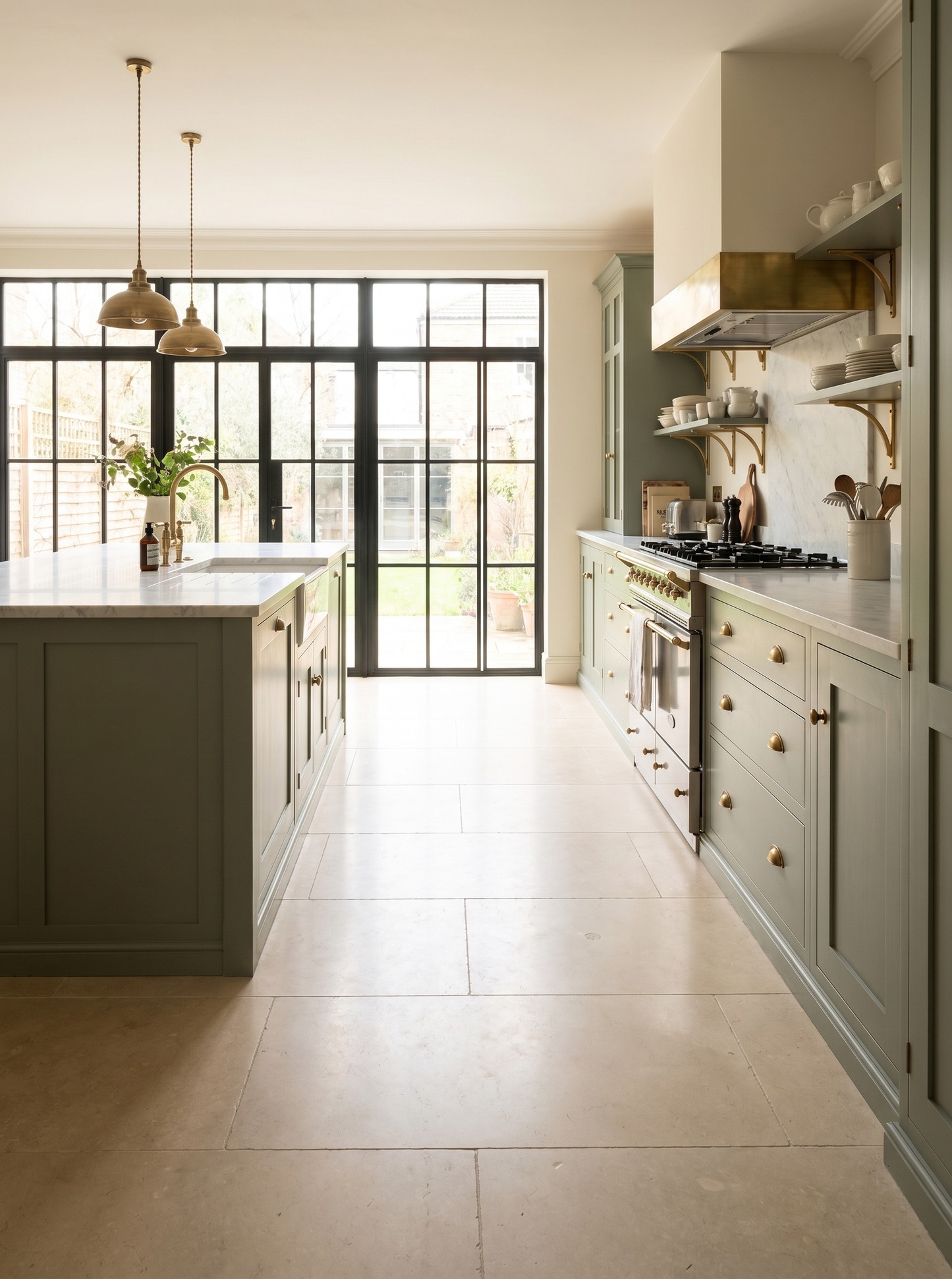 Elsham Limestone Tumbled Finish