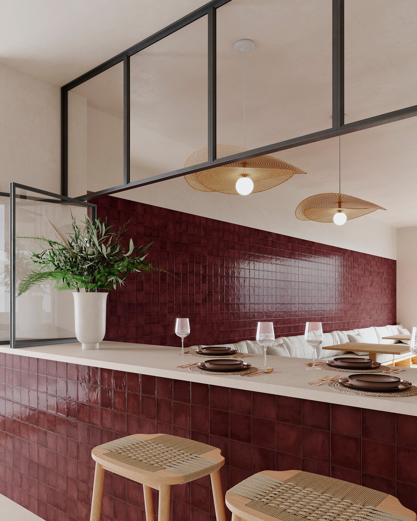 Epoque Zellige Cherry