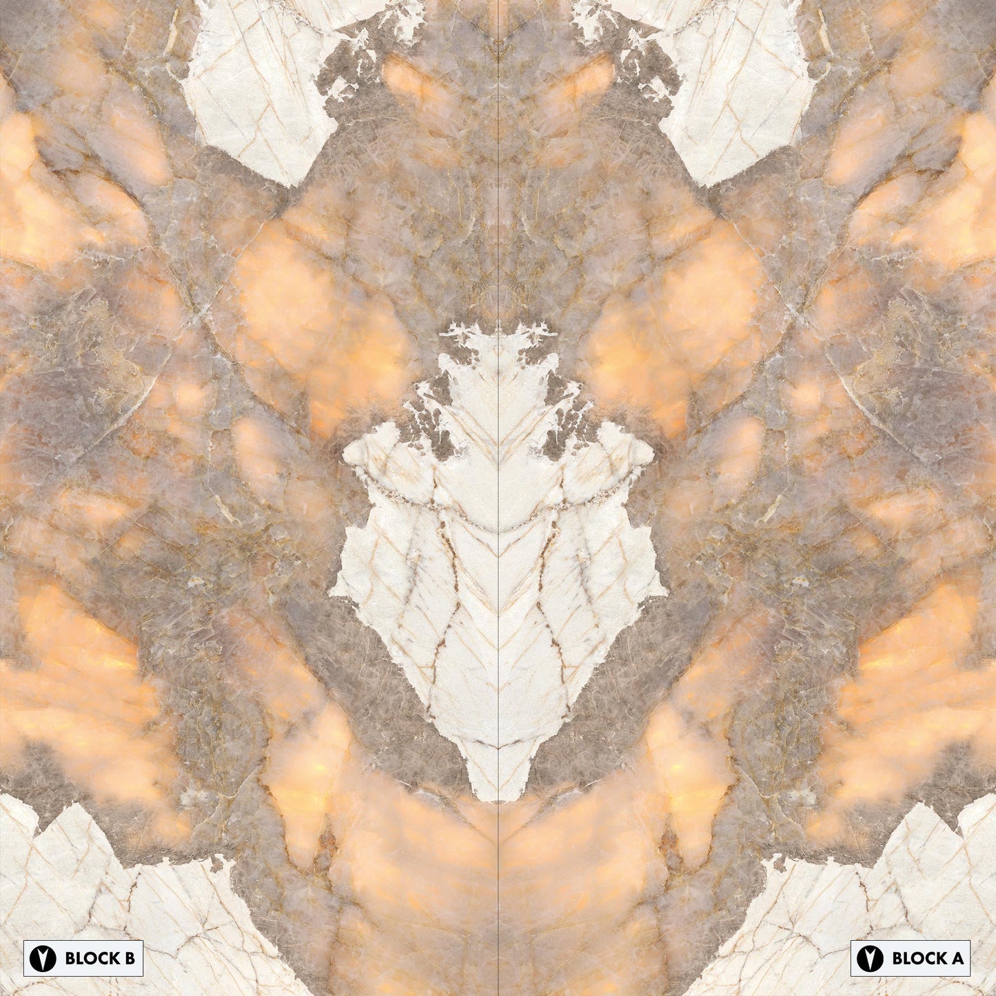 Marmi Golden Ambra Bookmatched (Full Lappato)