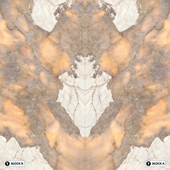 Marmi Golden Ambra Bookmatched (Full Lappato)