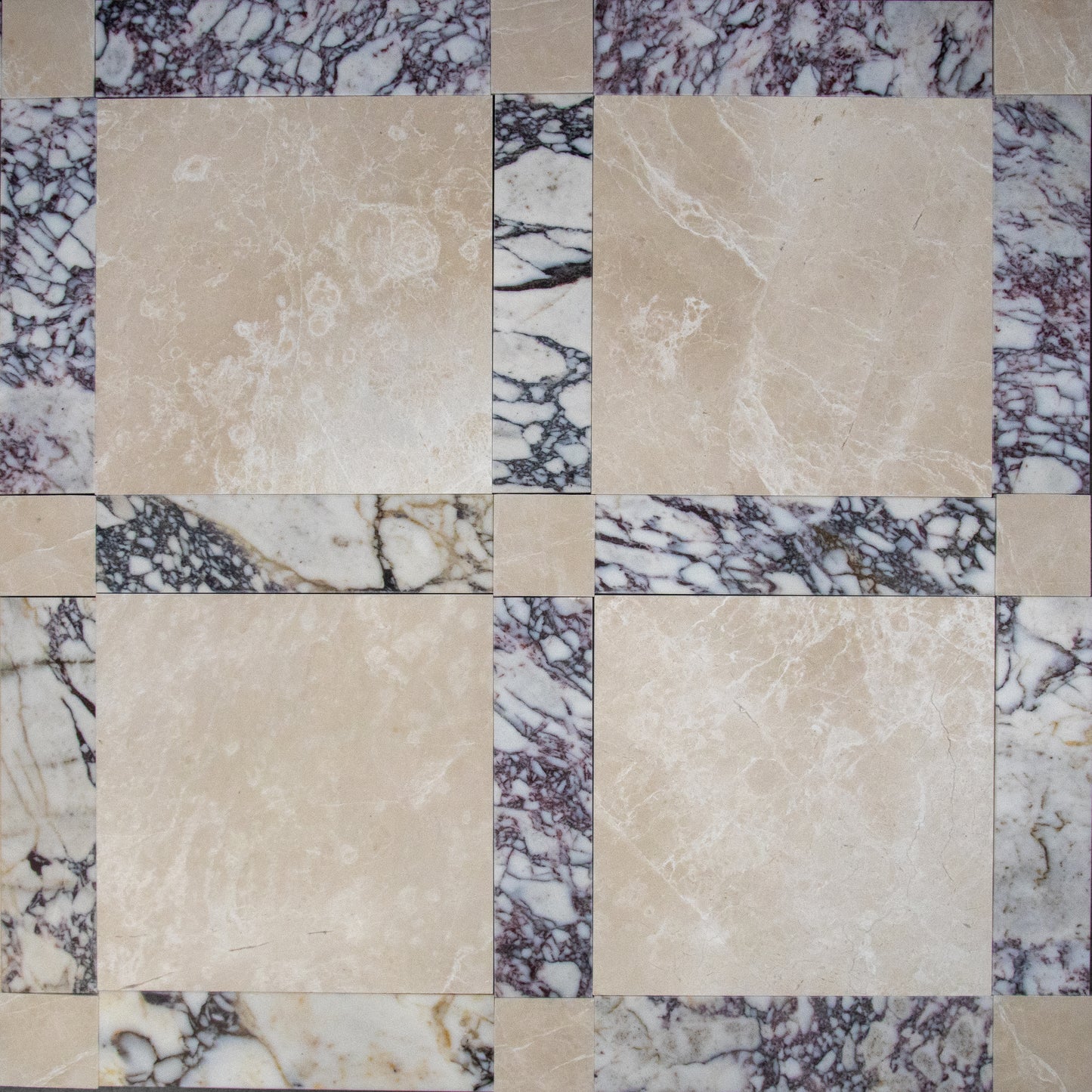 Calacatta Viola Marble Honed Brick