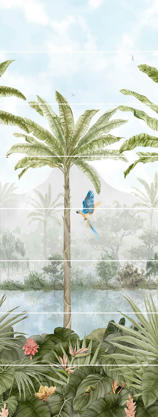 Tropical Oasis Panel