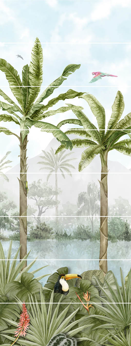 Tropical Oasis Panel