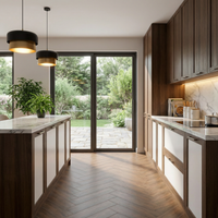 Kauri Brown Herringbone