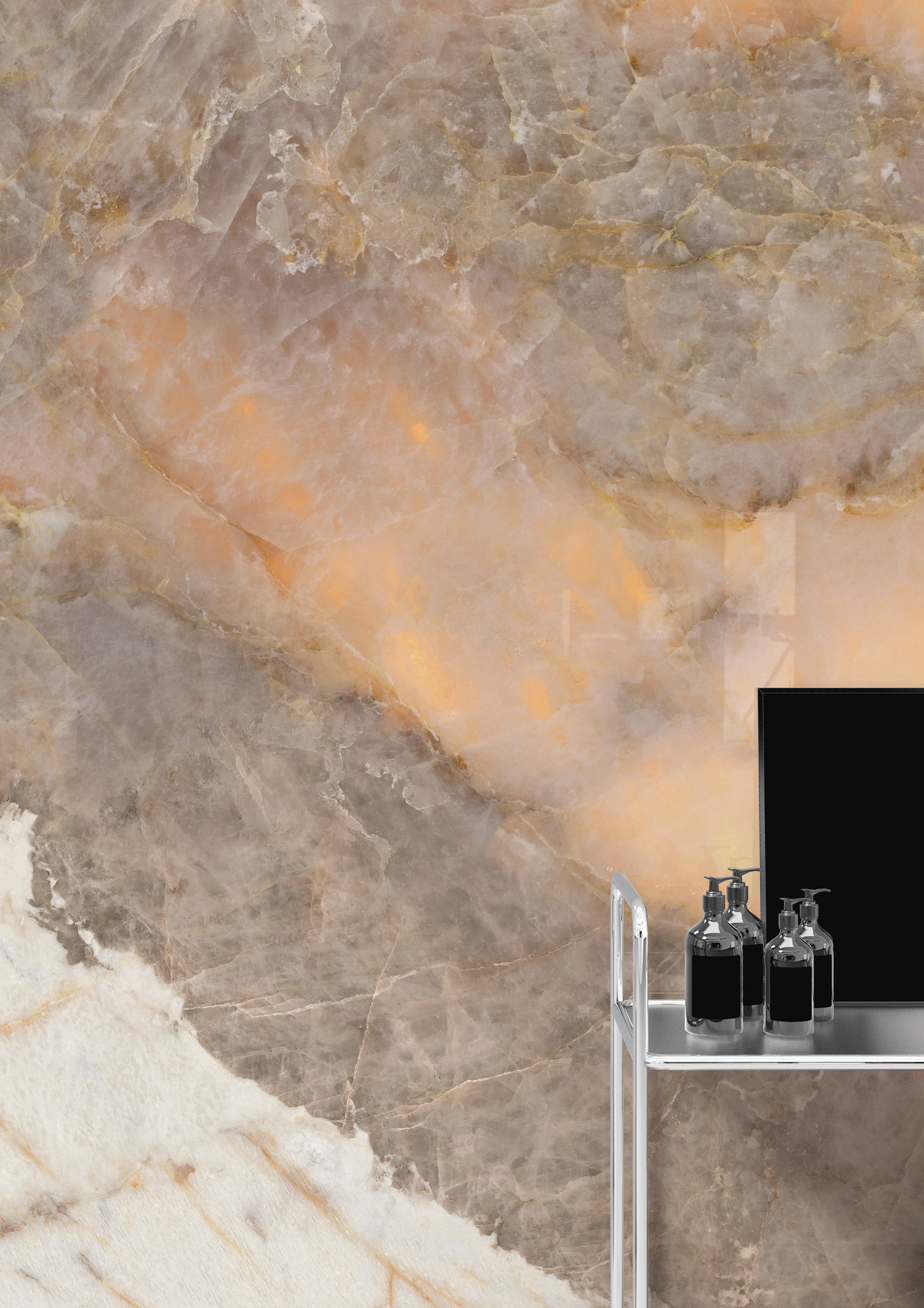 Marmi Golden Ambra Bookmatched (Full Lappato)