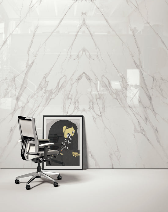 Marmi Statuario Michelangelo Bookmatched (Lappato Matte)