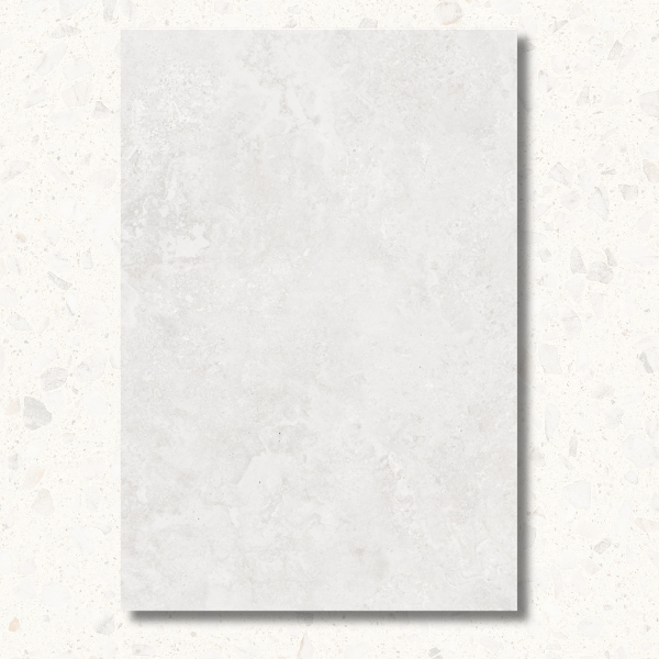 Malham White Tumbled Porcelain Grip