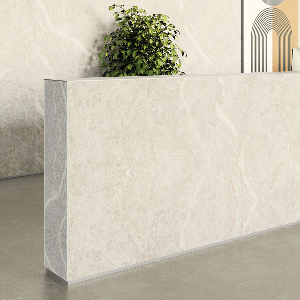 Mapei Color Proangle Cerfix Profilpas - Straight Edge Tile Trim - 100 White - Aluminium