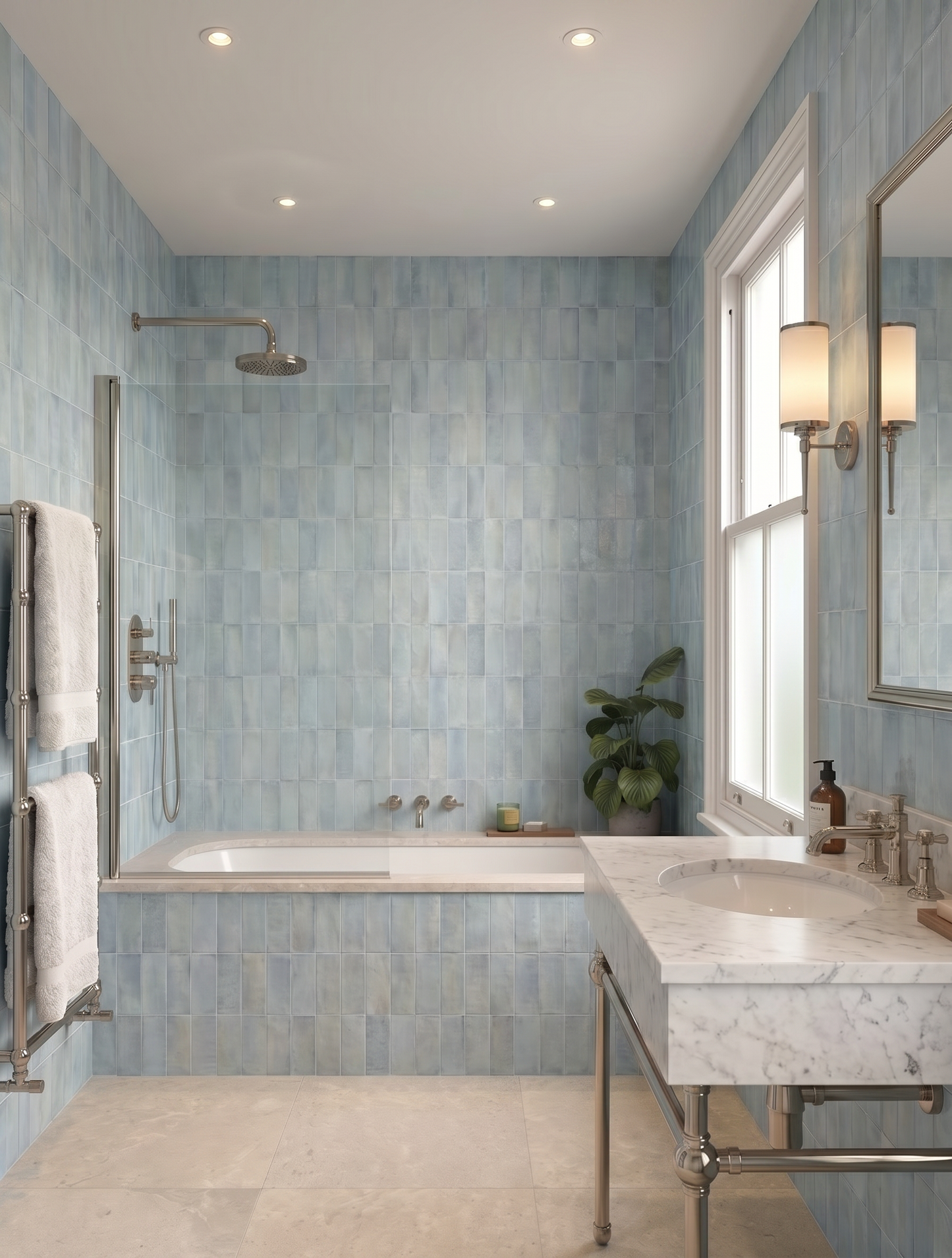 Natura Pale Blue Matt
