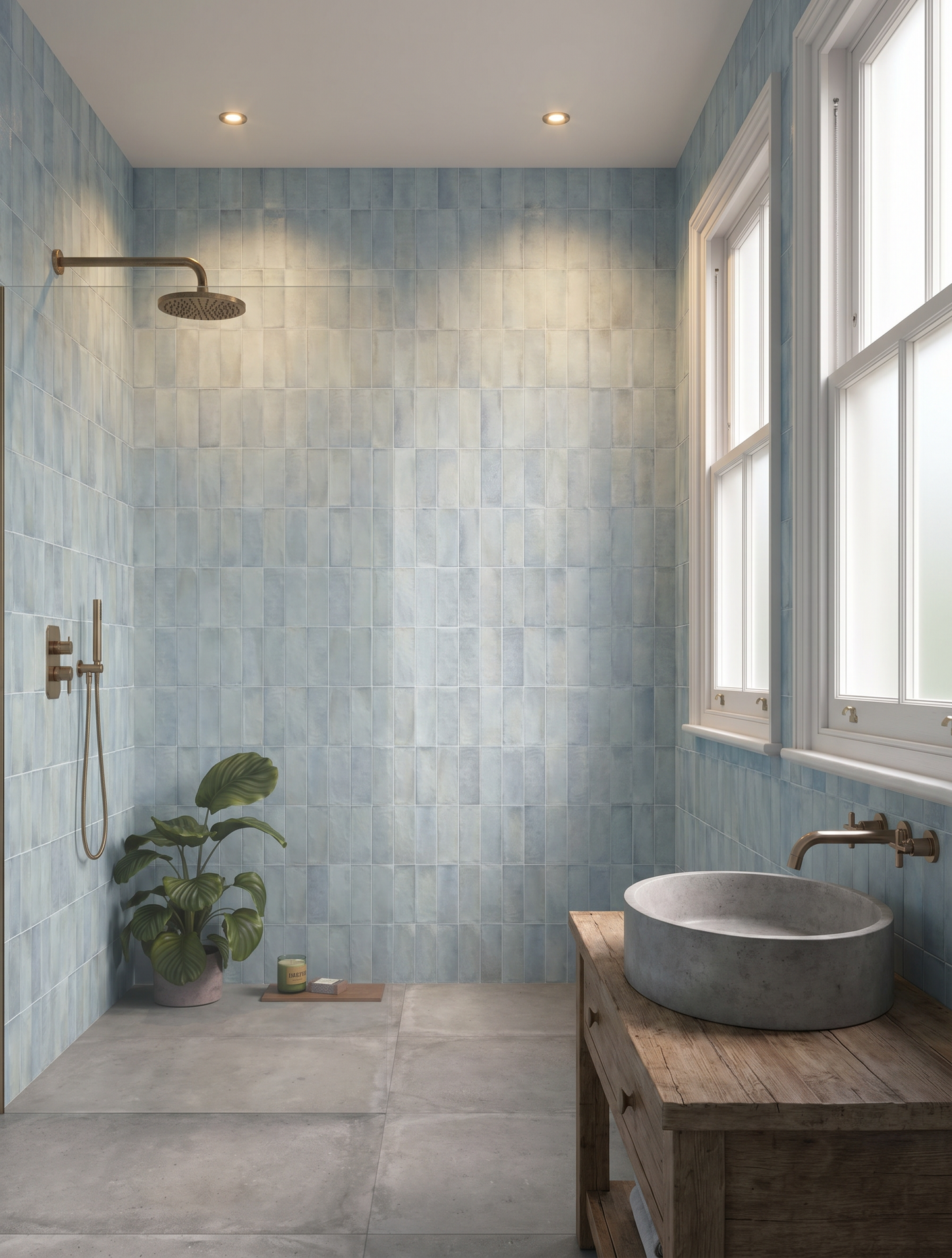 Natura Pale Blue Matt