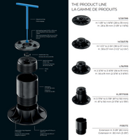 Mapei PP Level Duo Maxi Pedestal System Configurator