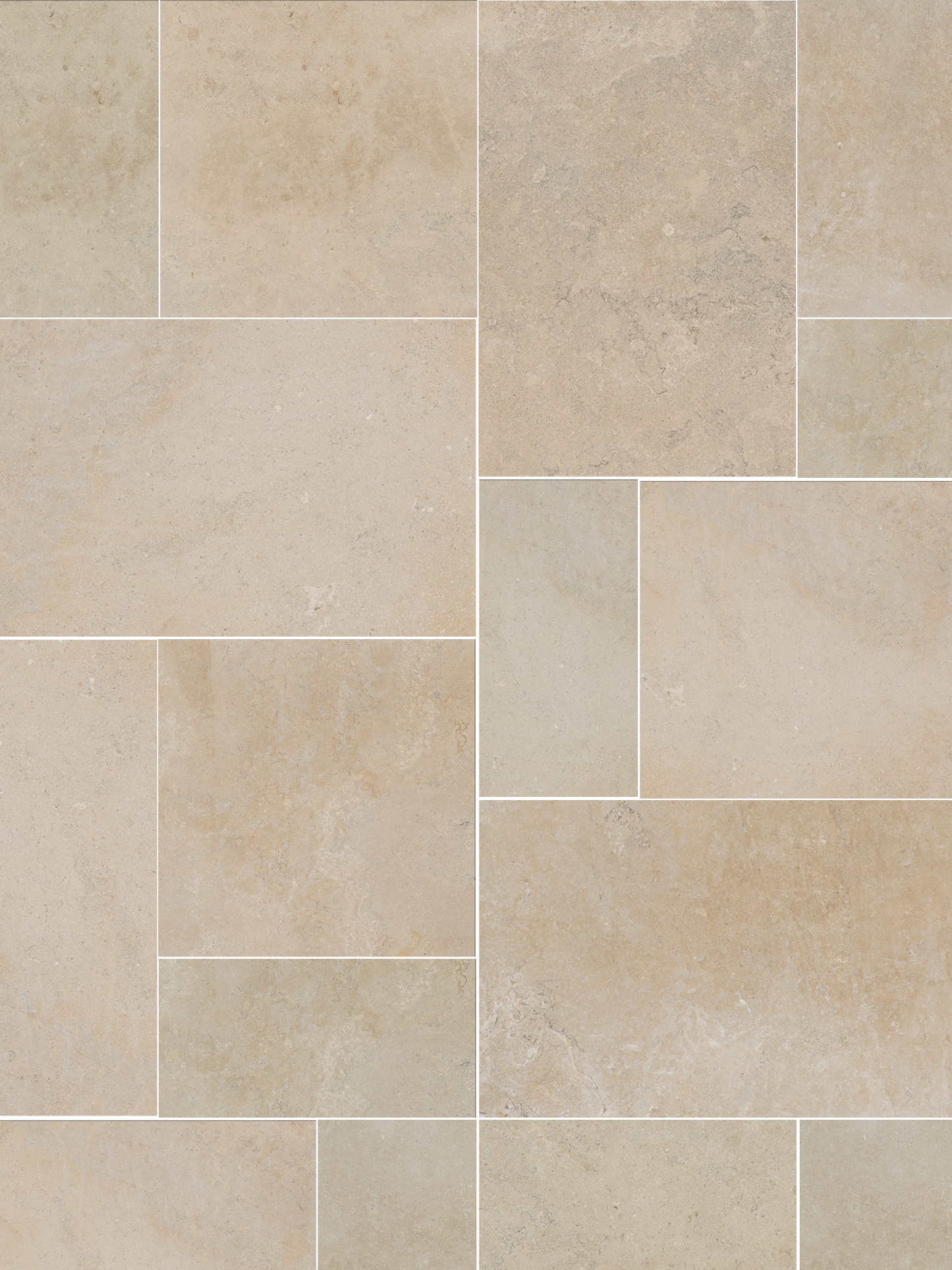 Beige tiles with a subtle pattern