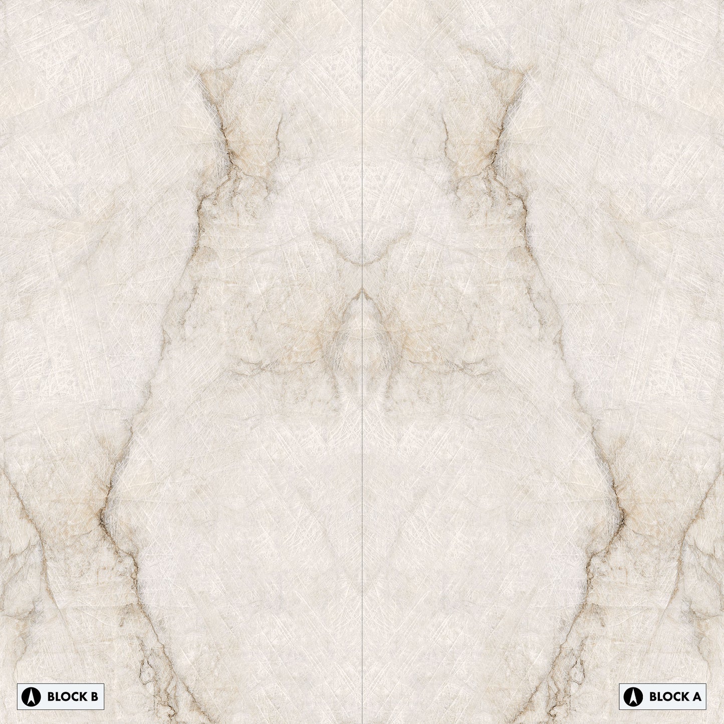 Marmi Quarzo Bookmatched (Naturale)