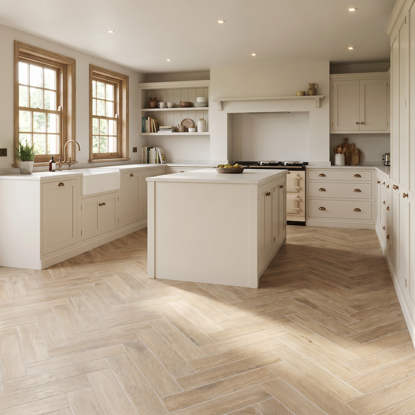 Remy Almond Herringbone