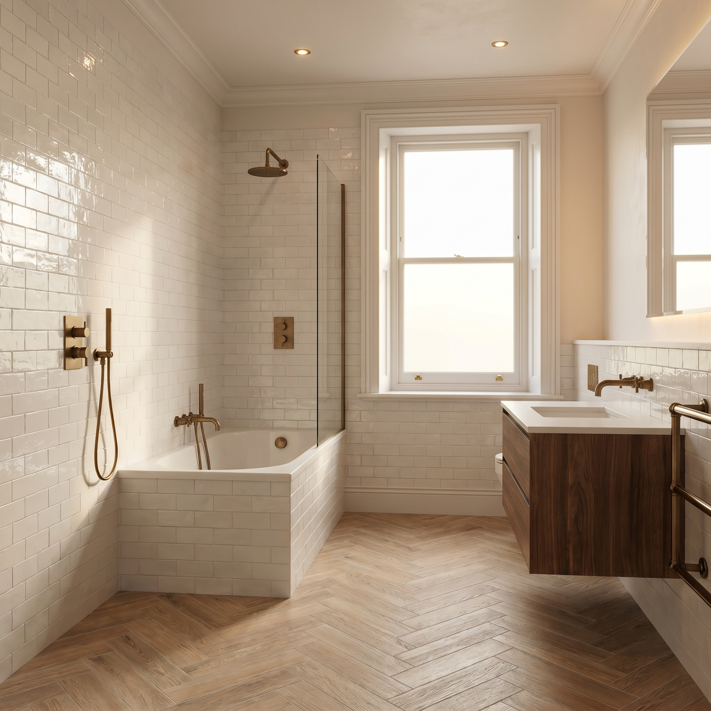 Remy Beige Herringbone