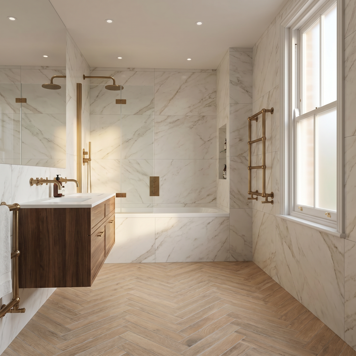 Remy Beige Herringbone