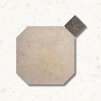 Selborne Limestone Octagon & Dot Tumbled Finish