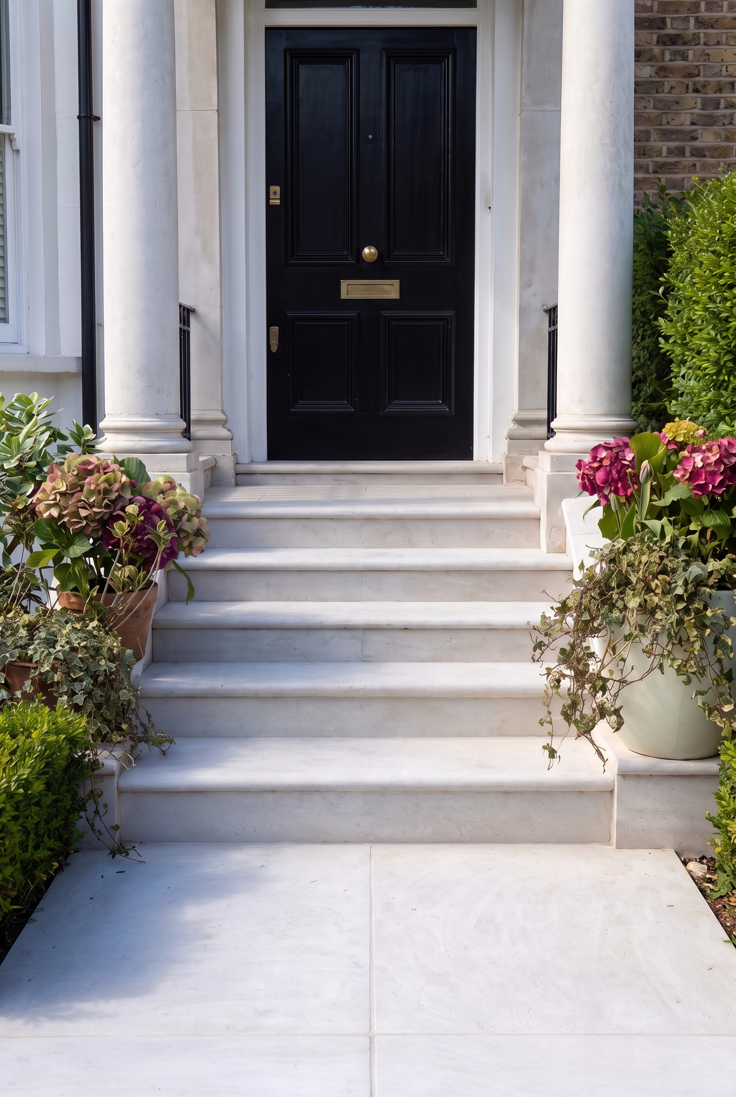 Selborne Limestone Bullnose Step Weathered Finish with Rain Drip