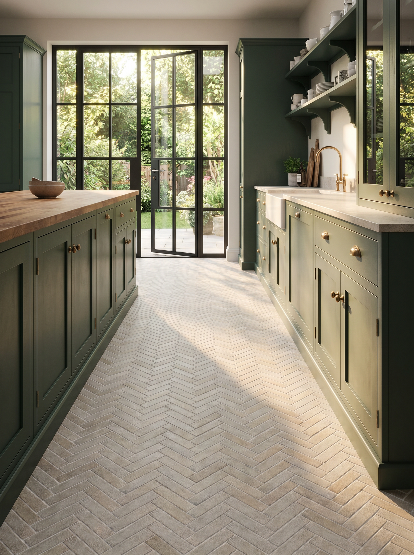 Selborne Weathered Porcelain Parquet