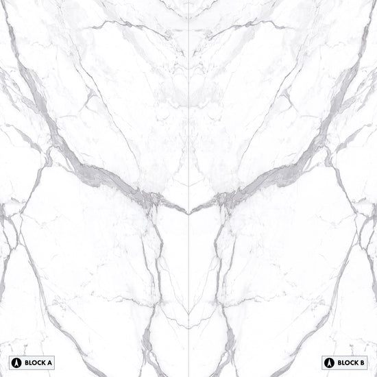 Marmi Statuario Extra Bookmatched (Full Lappato)