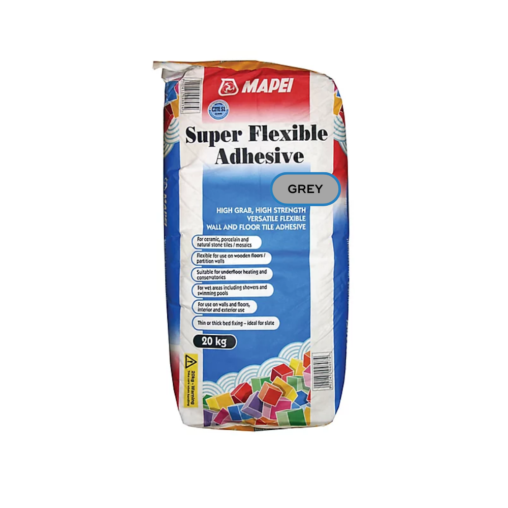 Mapei Super Flexible S1 Grey Standard Setting