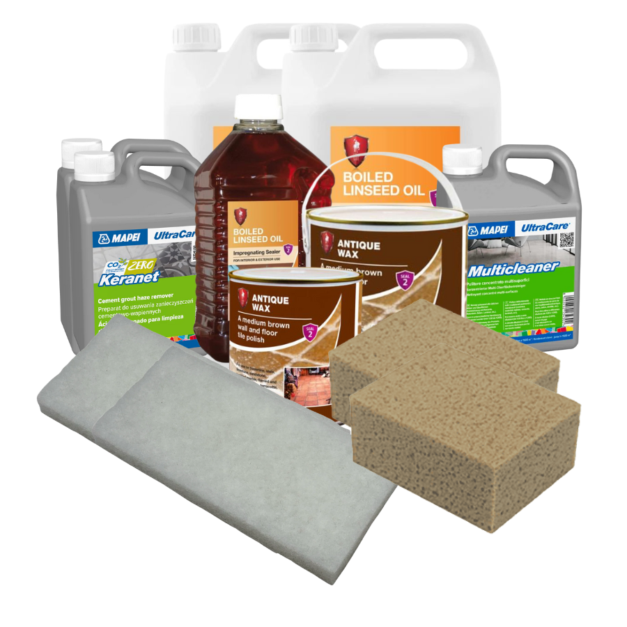 Terracotta Sealing and Maintenance Kit - Antique Look
