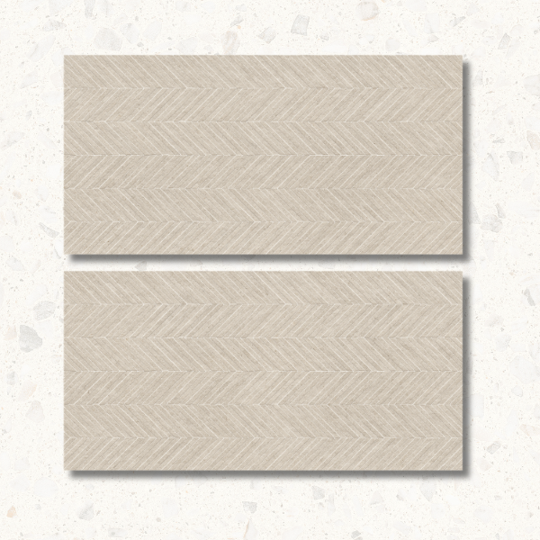 Textura 3D Chevron Sand