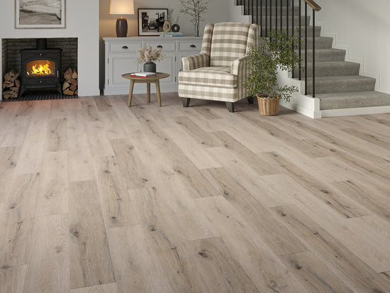 Kendal Whitewashed Grey Oak Plank 5/0.5mm Click SPC