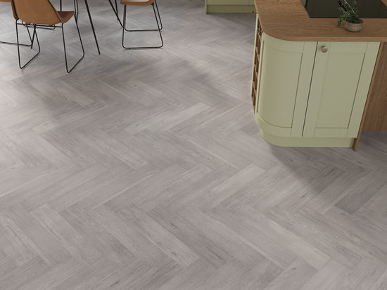 Kendal Grey Oak Herringbone 5/0.5mm Click SPC