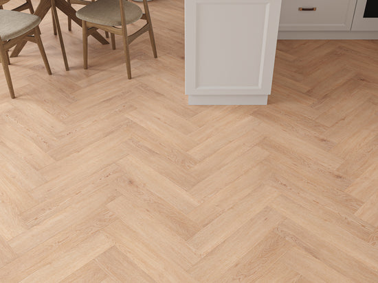 Kendal Brown Oak Herringbone 5/0.5mm Click SPC