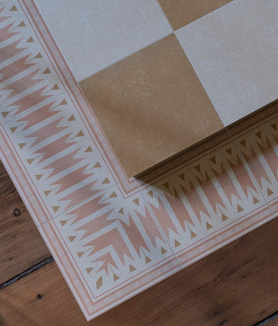 Aventuras Porcelain Ochre Field Tile 