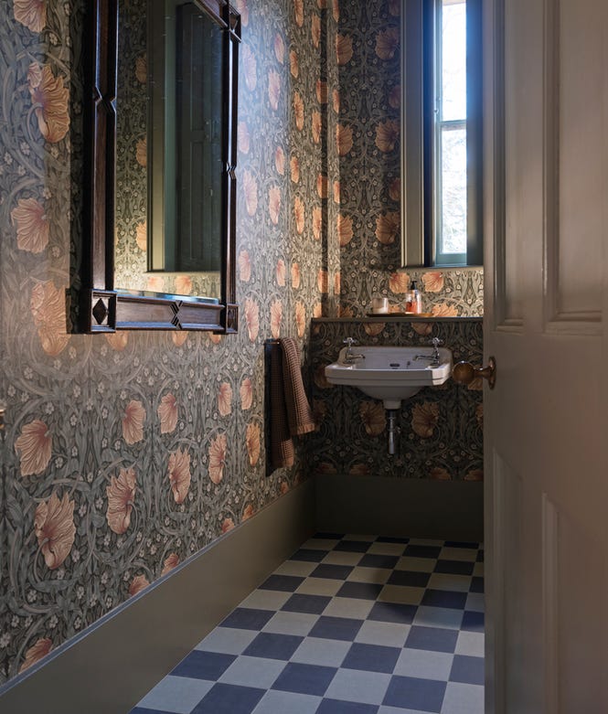 Aventuras Porcelain Navy Field Tile 