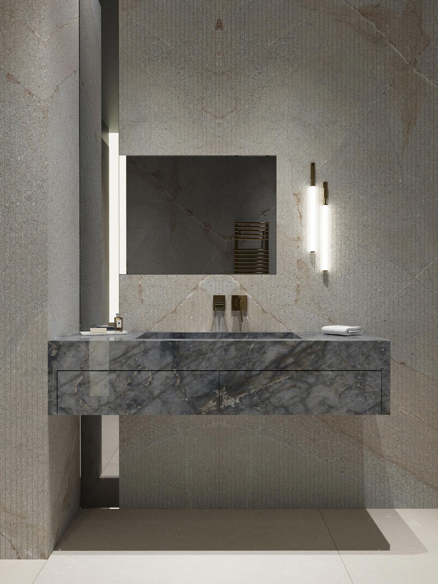 Graniti Granito Blu Ande (Full Lappato)