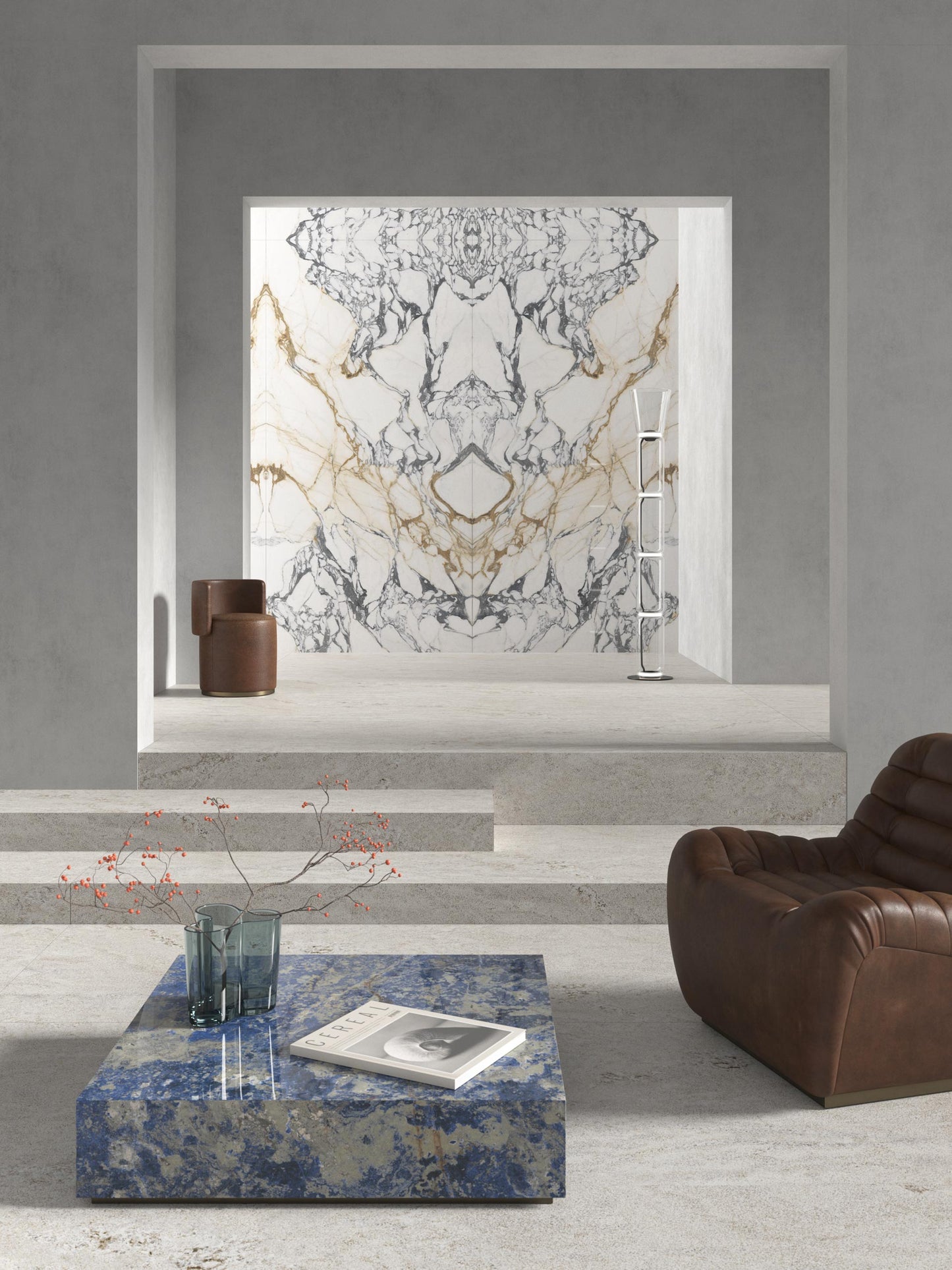 Marmi Calacatta Paonazzo Bookmatched (Full Lappato)