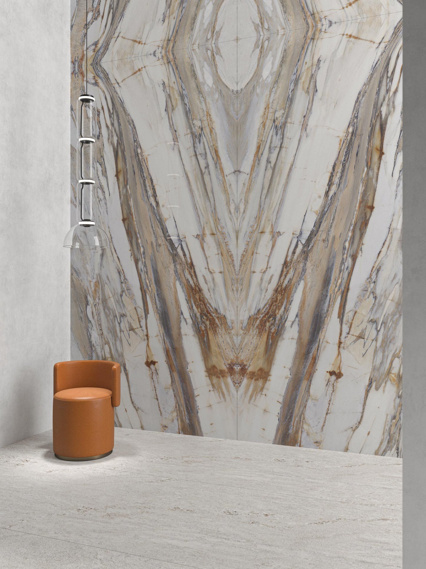 Marmi Calacatta Fossil Bookmatched (Full Lappato)