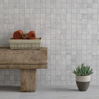 Carrara White Honed Marble Mosaic