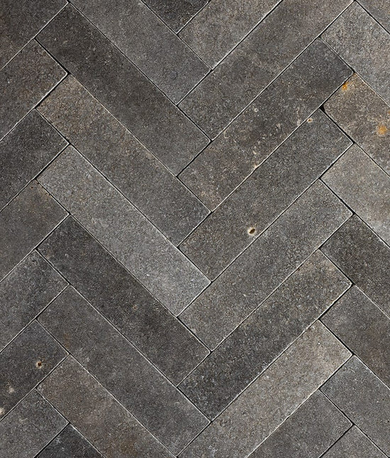 Corfe Limestone Parquet Tumbled & Etched Finish