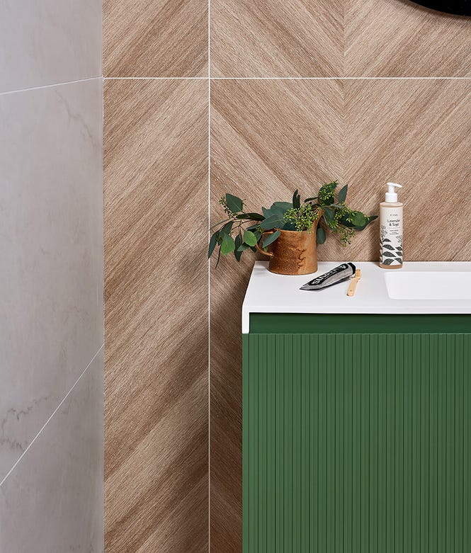 PORTARE Davos Porcelain Chevron