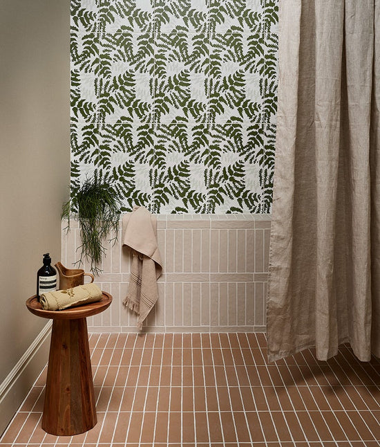 Silk Screen Ceramic Fernery 