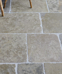 Trusloe Limestone Seasoned Finish