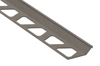 Schluter Finec F - TSSG - Textured Natural Stone Grey Powder Coated Aluminium