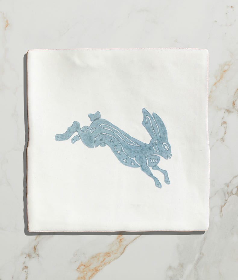 Forest Findings Ceramic by Maria Yiannikkou Downland Hare