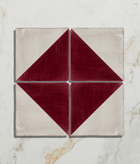 STUDIO Jamboree Handpainted Raspberry Tri Handpainted Gloss Finish