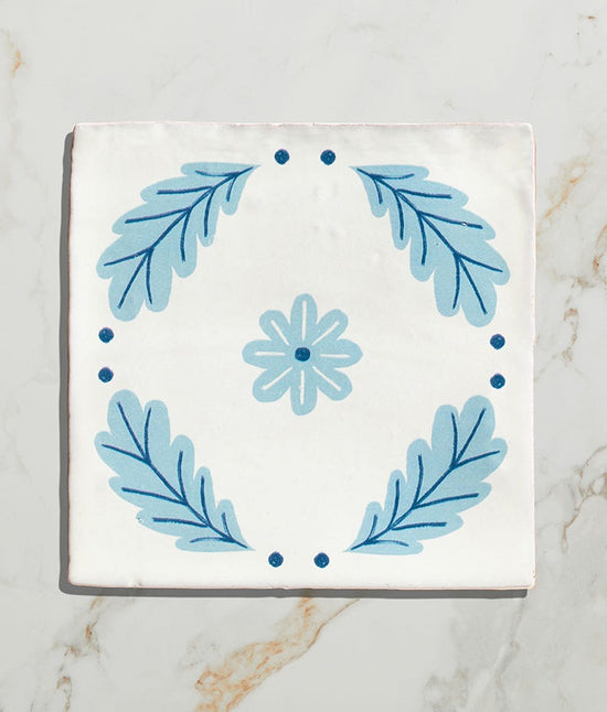 Joyous Expressions Ceramic by Sasha Compton Blossom Baby Blue