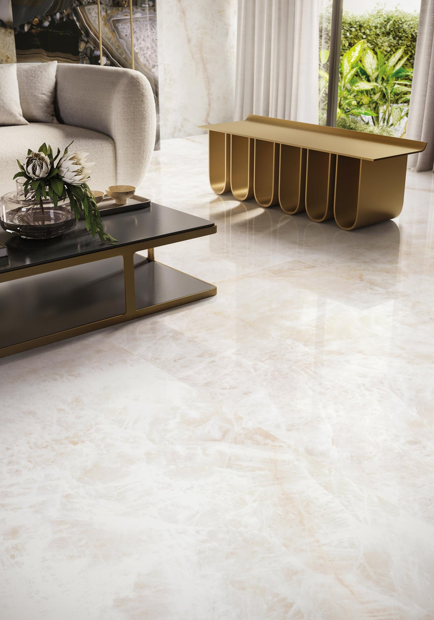 Marmi Crystal Ambra (Naturale)